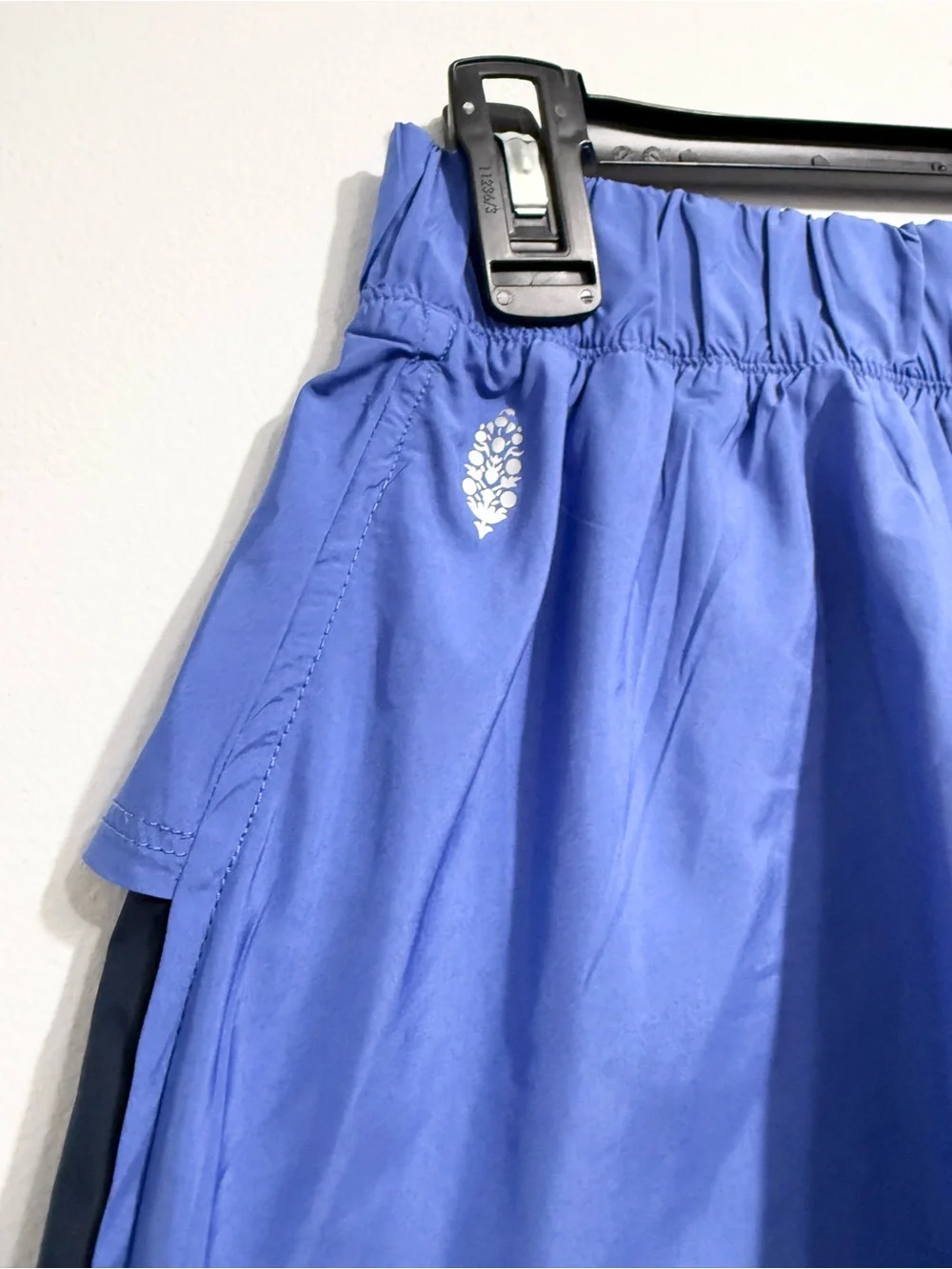 FREE PEOPLE MOVEMENT Blue Ruffle Running Tennis Skort Medium